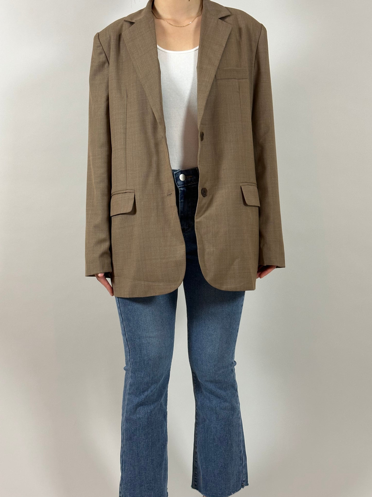 Blazer - khaki