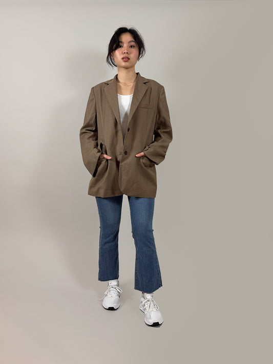 Blazer - khaki